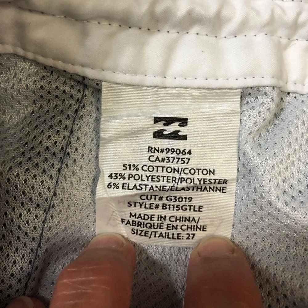 BILLABONG MENS SWIM TRUNKS SIZE 27 CAMO/YELLOW